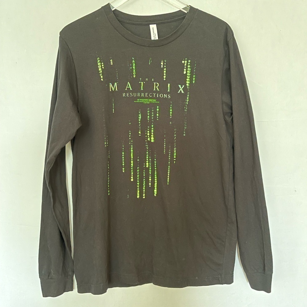 Matrix Resurrections Promotional T Shirt Bella-canvas airlume jersey L